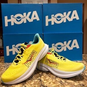 HOKA Mach 6 Yuzu Cielo Blue